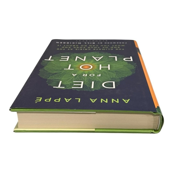 Diet for a Hot Planet Anna Lappé Hardcover Climate Change Food System McKibben - Picture 5 of 8